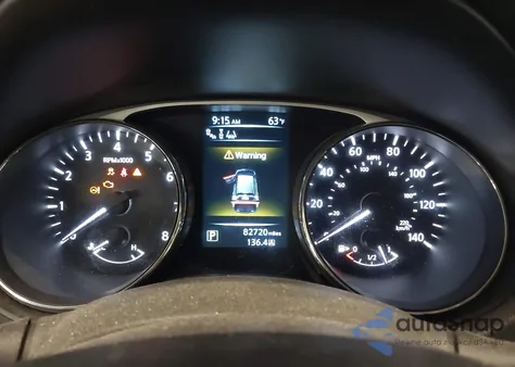 2015 Nissan Rogue Sl z USA, uszkodzony, nr VIN 5N1AT2MV6FC923275